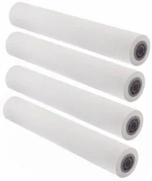 17" x 500' - 20# Engineering Copy Bond Paper, 3" Core (4 rolls/carton) - 92 Bright