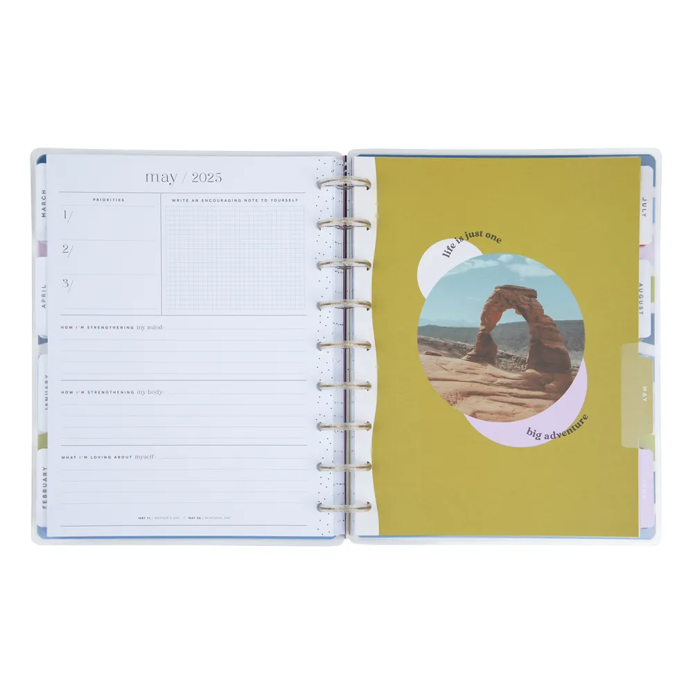 2024 Balanced Soul Happy Planner - Classic Wellness Layout - 18 Months