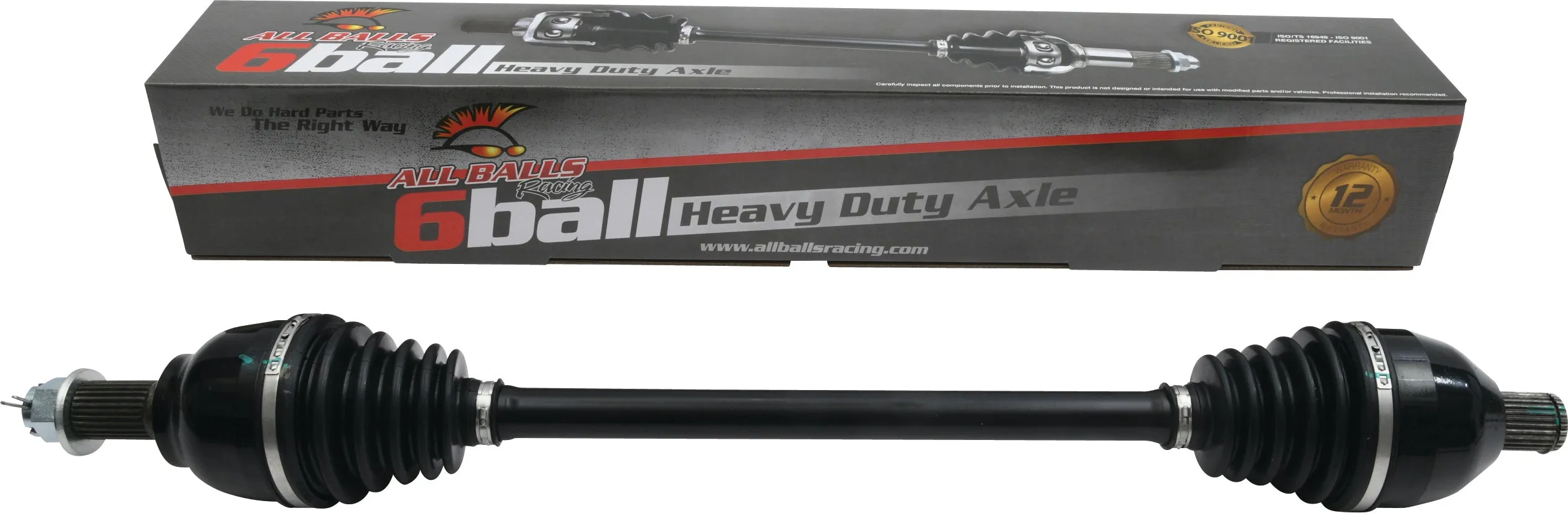 6 Ball Heavy Duty Axle Rear