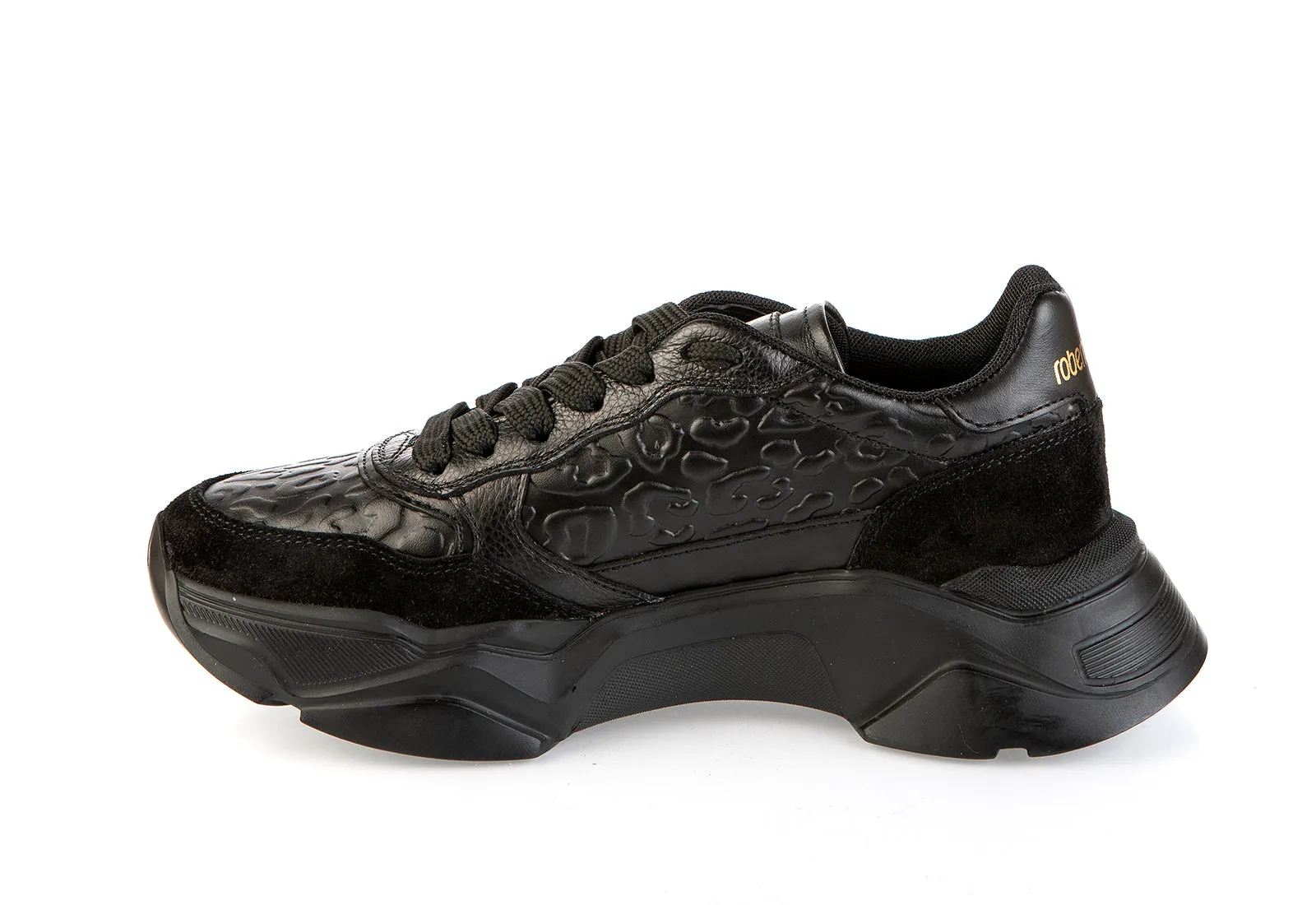 9030 Roberto Cavalli Sneakers / Black