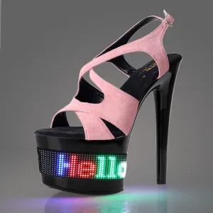 A-83 Divine Selection Led Dance Heels