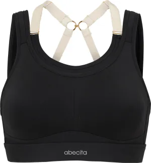 Abecita Women&#x27;s Powerful Sport Bra Moulded Cups Black | Buy Abecita Women&#x27;s Powerful Sport Bra Moulded Cups Black here | Outnorth