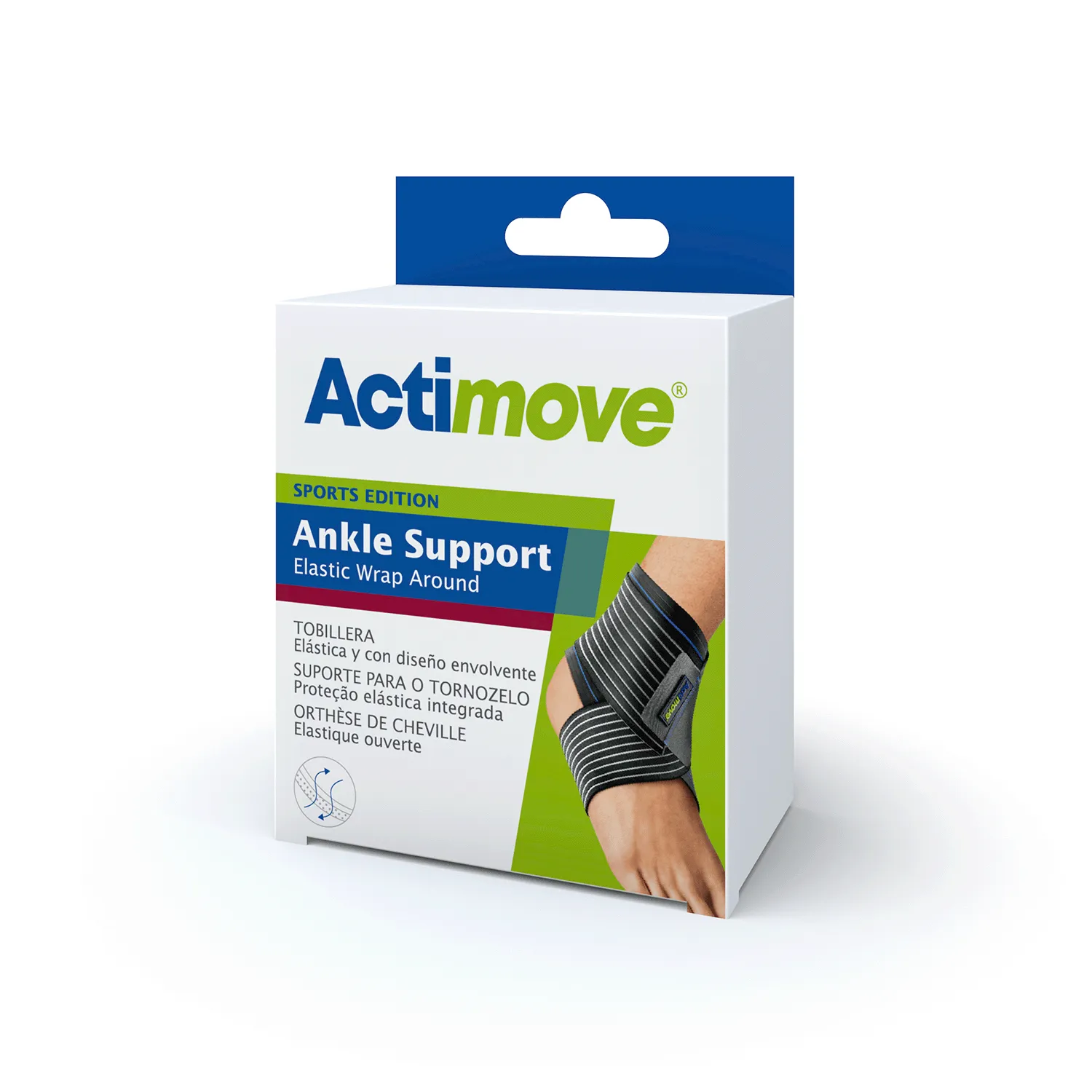 Actimove Sport Ankle Support Elastic Wrap Around