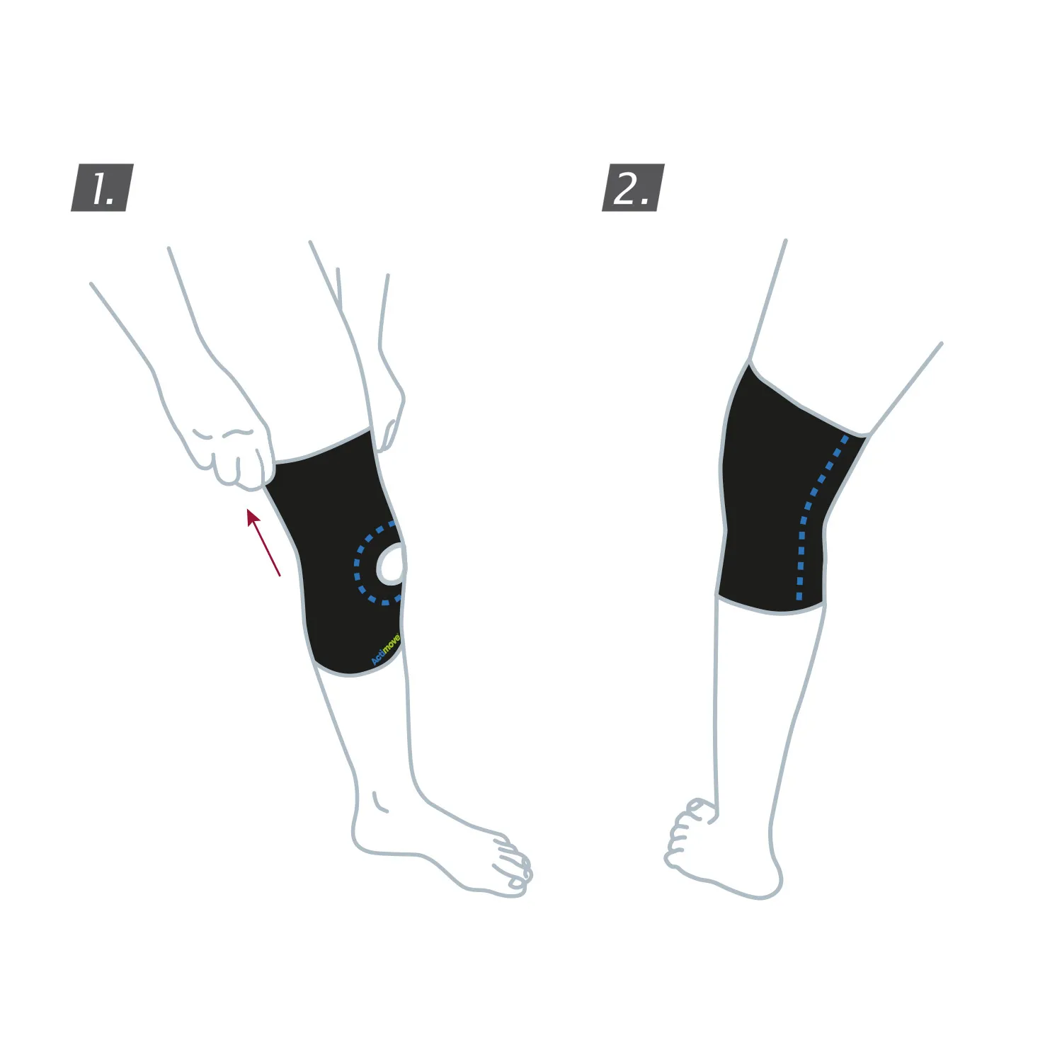 Actimove Sport Knee Support Open Patella