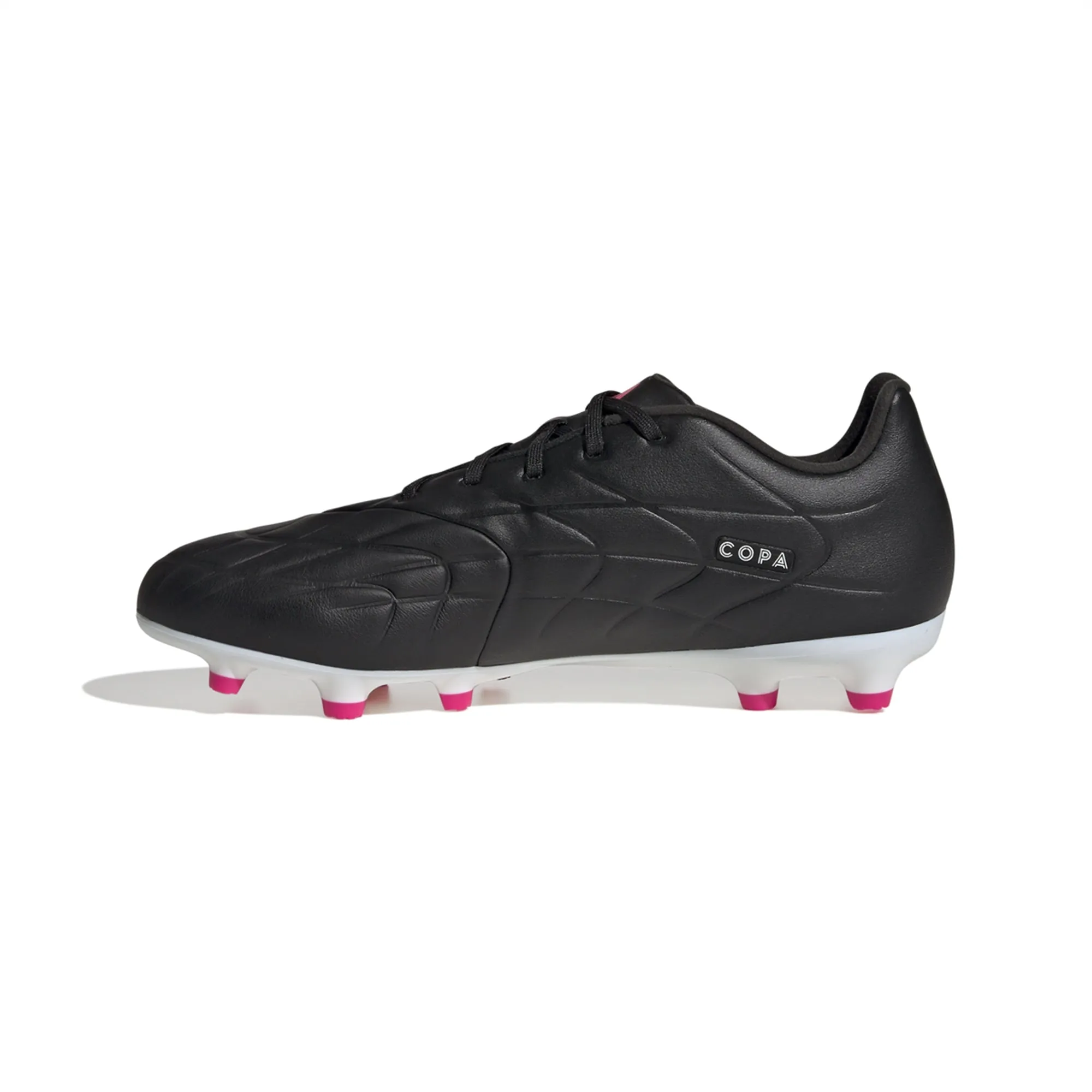 adidas Copa Pure.3 FG Soccer Cleats - Black/Metallic/Pink