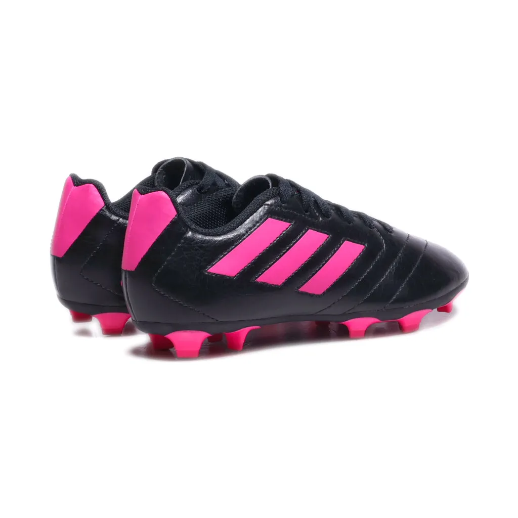 Adidas Goletto Vii Fg Cleat Sport Shoes Pu Leather Black Colour For Kids