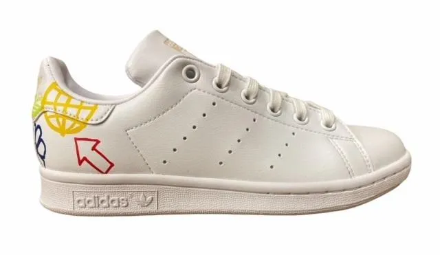 Adidas Originals scarpa sneakers da donna Stan Smith W FX5679 bianco