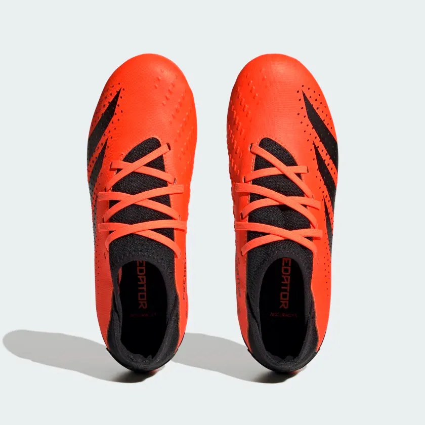 adidas Predator Accuracy.3 FG Junior Firm Ground Soccer Cleats - Team Solar Orange/Core Black/Core Black