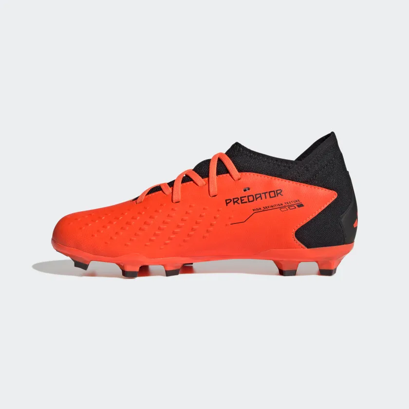 adidas Predator Accuracy.3 FG Junior Firm Ground Soccer Cleats - Team Solar Orange/Core Black/Core Black