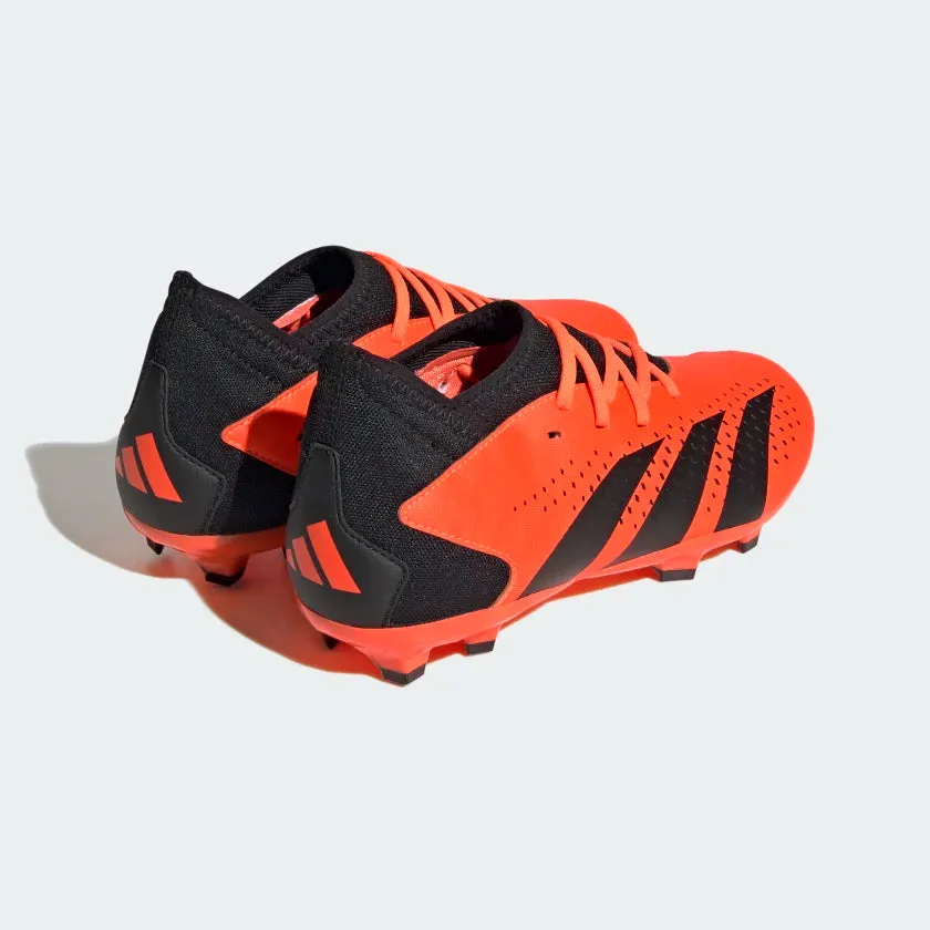 adidas Predator Accuracy.3 FG Junior Firm Ground Soccer Cleats - Team Solar Orange/Core Black/Core Black