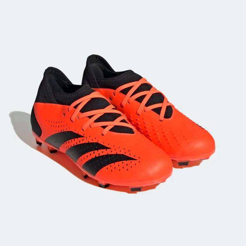 adidas Predator Accuracy.3 FG Junior Firm Ground Soccer Cleats - Team Solar Orange/Core Black/Core Black