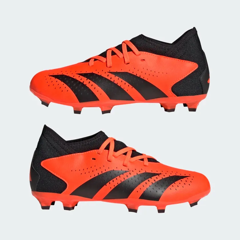 adidas Predator Accuracy.3 FG Junior Firm Ground Soccer Cleats - Team Solar Orange/Core Black/Core Black