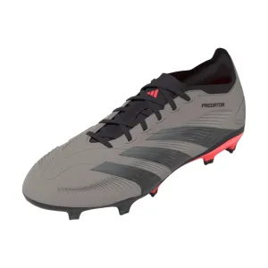 adidas Predator League FG - Platinum/Black/Turbo