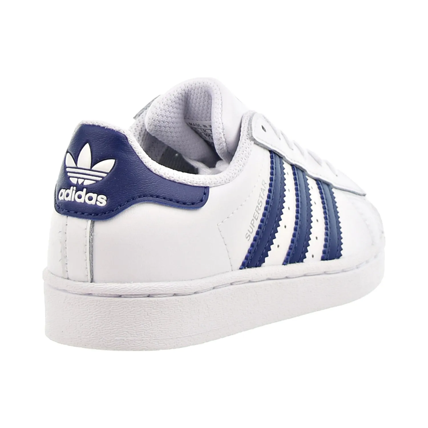 Adidas Superstar C Little Kids' Shoes Footwear White-Night Sky-Footwear White