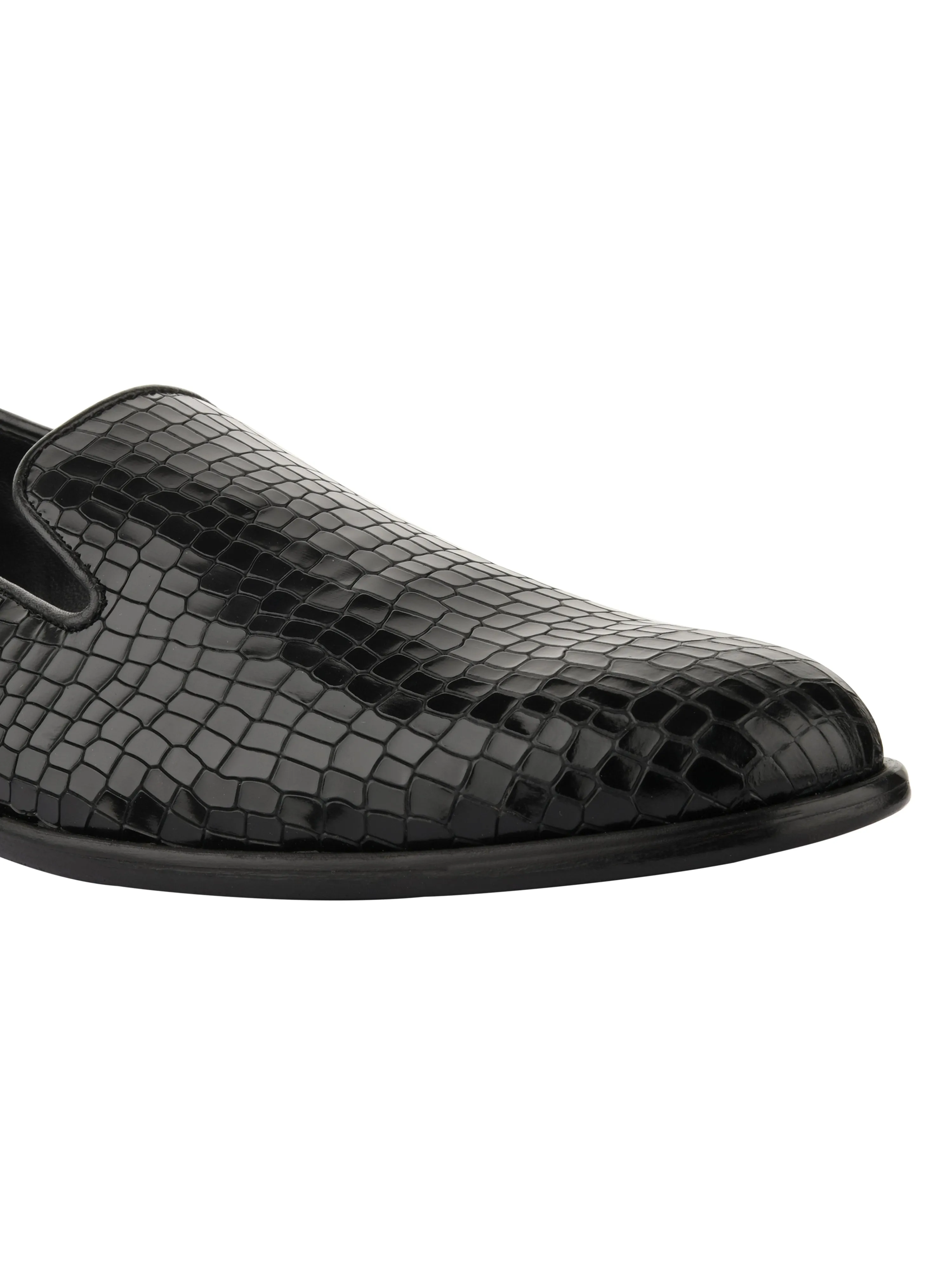 Alfie Black Crocs For Men