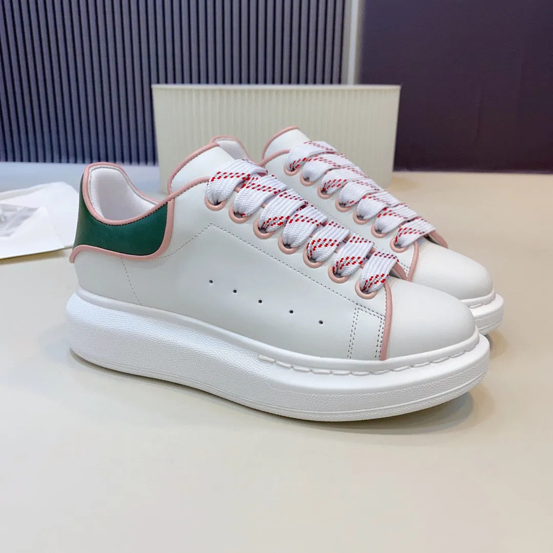 ALMC Oversized Green and White Sneakers-037