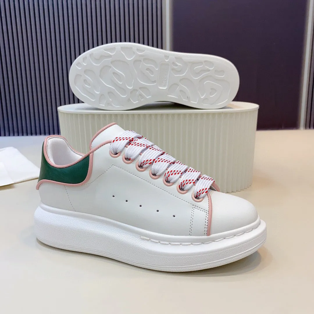 ALMC Oversized Green and White Sneakers-037