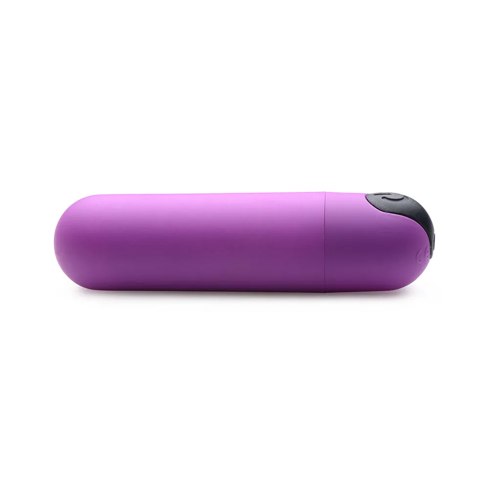 BANG! Vibrating Bullet with Remote Control Purple