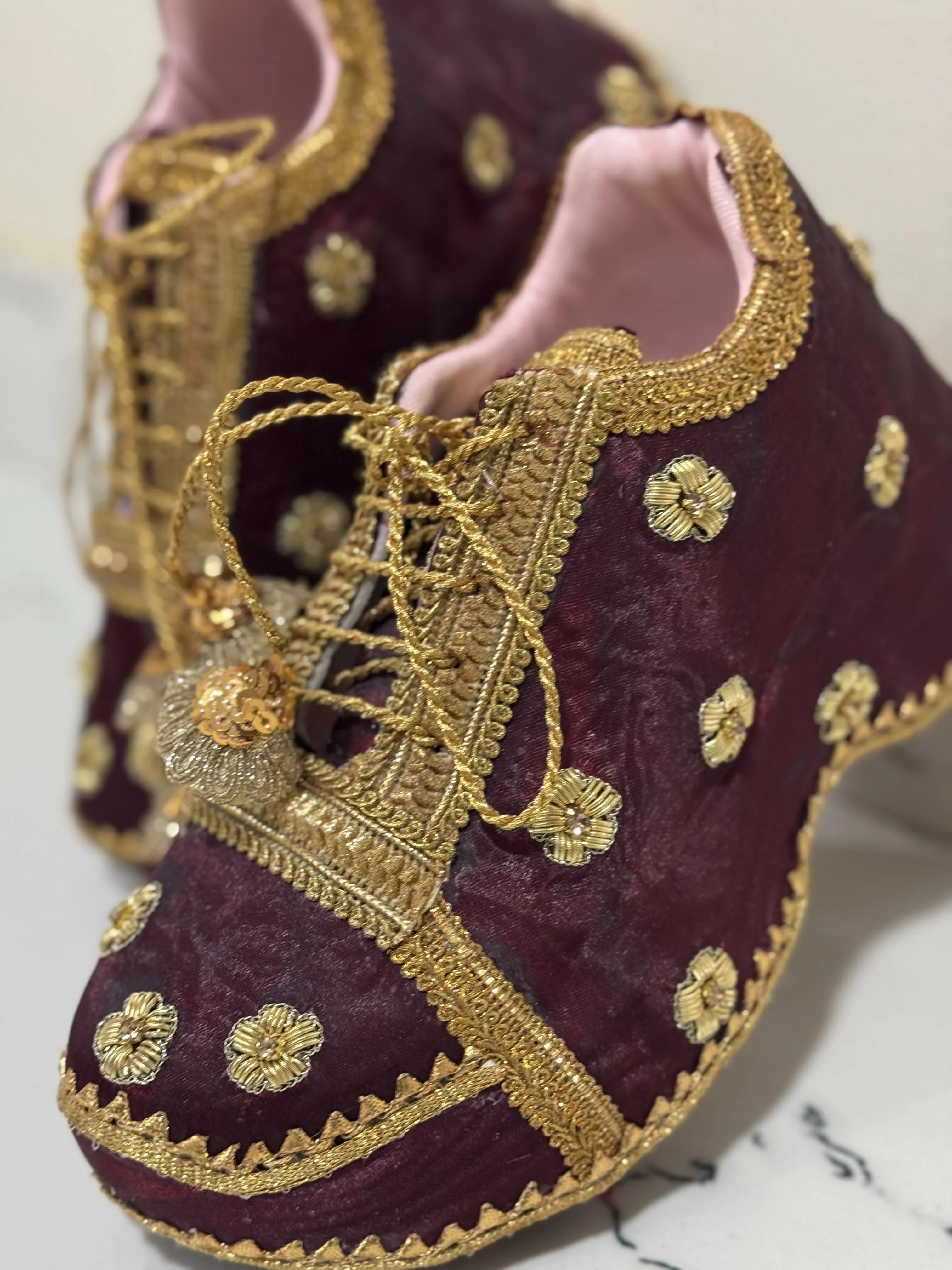 BEGUM BRIDAL CHUNKY SNEAKERS