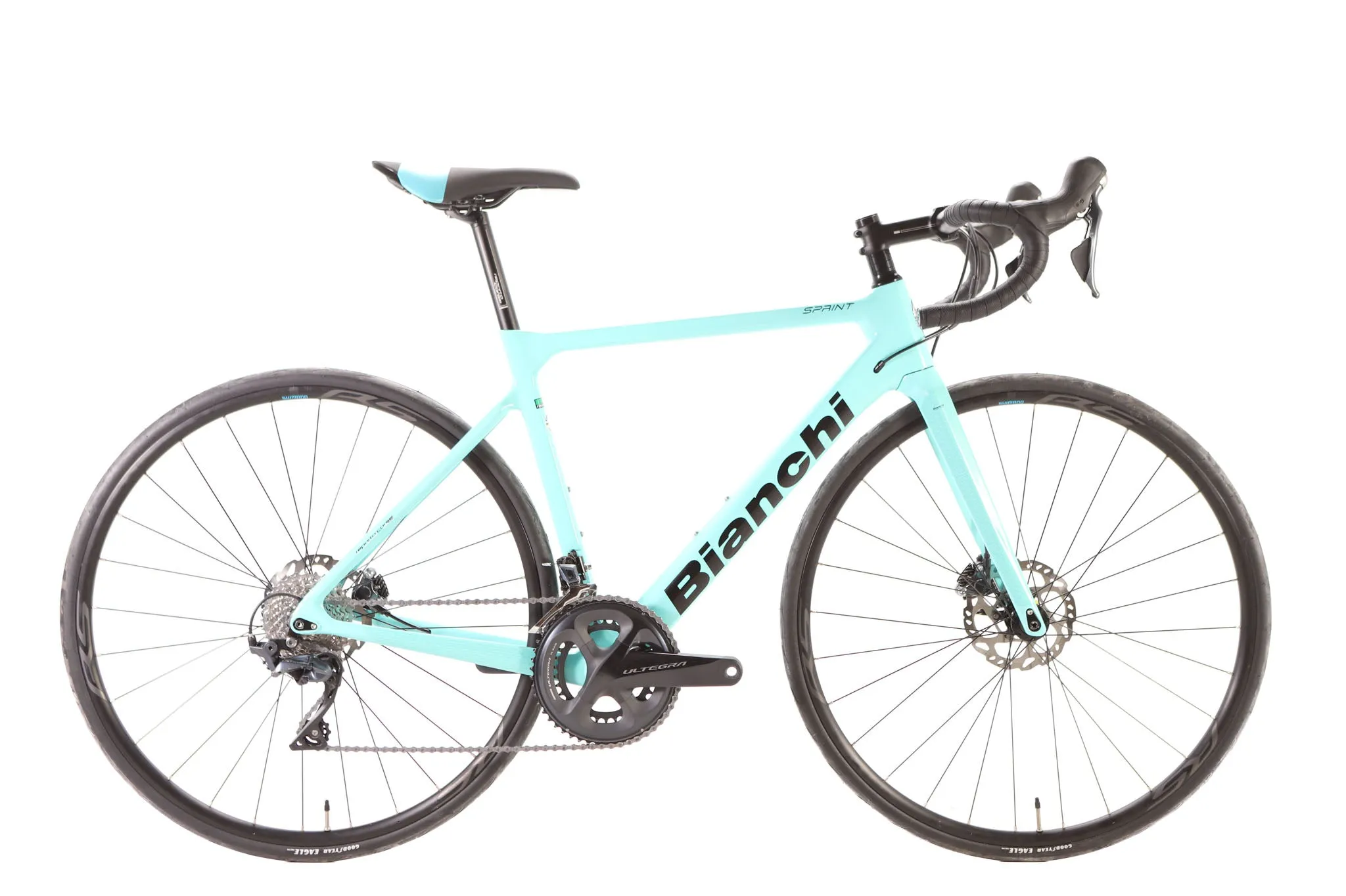 Bianchi Sprint Shimano Ultegra Disc Road Bike 2020, Size 50cm