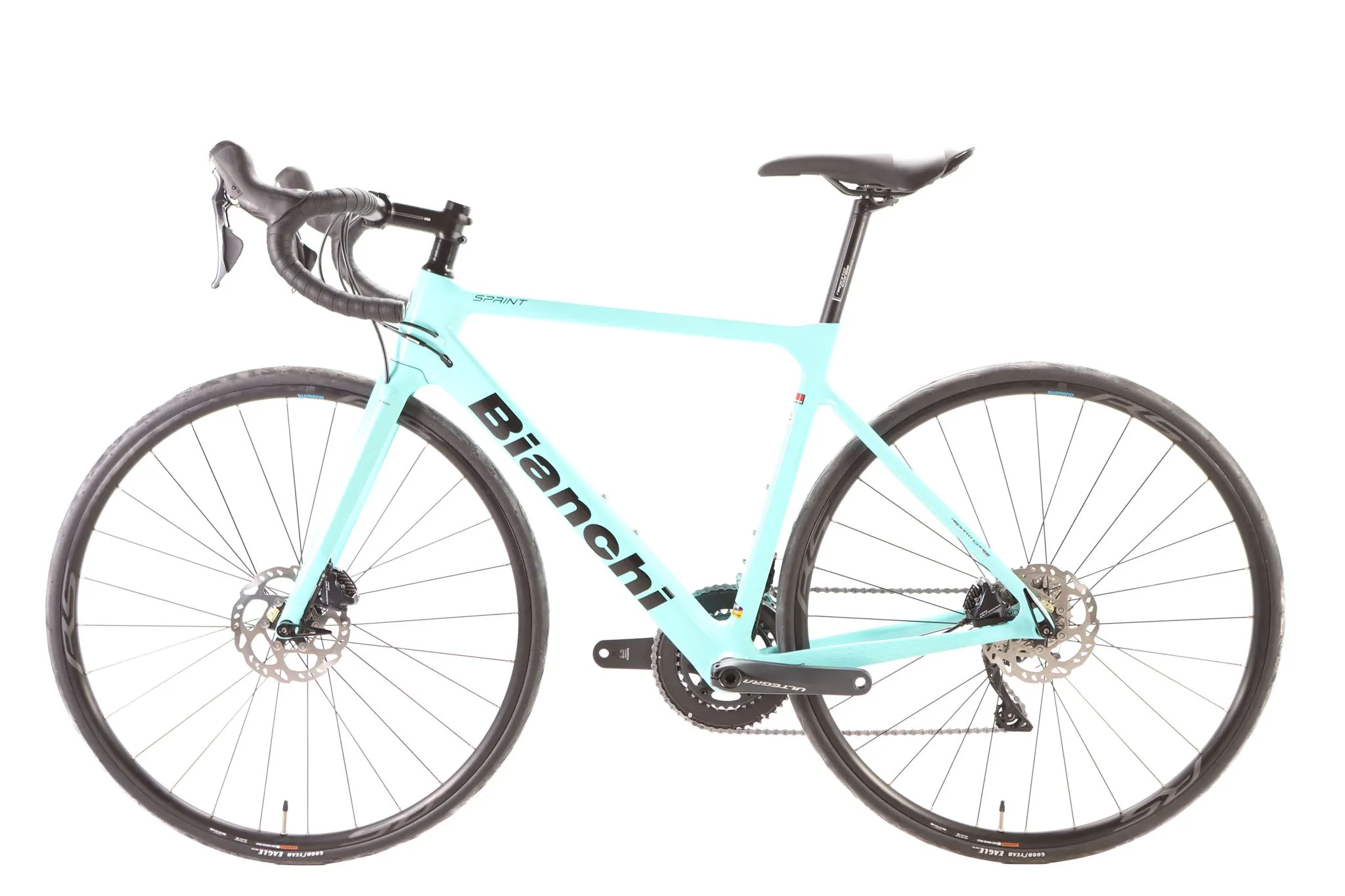 Bianchi Sprint Shimano Ultegra Disc Road Bike 2020, Size 50cm