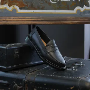 Blackstock & Weber Ellis Penny Loafer (Onyx Pebble)