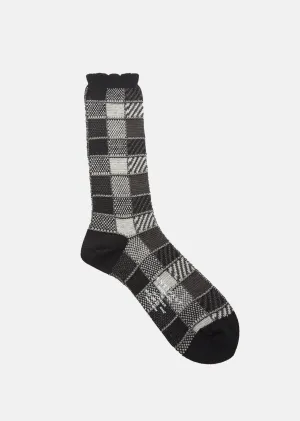 Block Check Socks