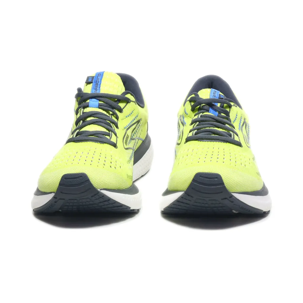 Brooks Clycerin 19 Sport Shoes Fabric Yellow Colour For Men