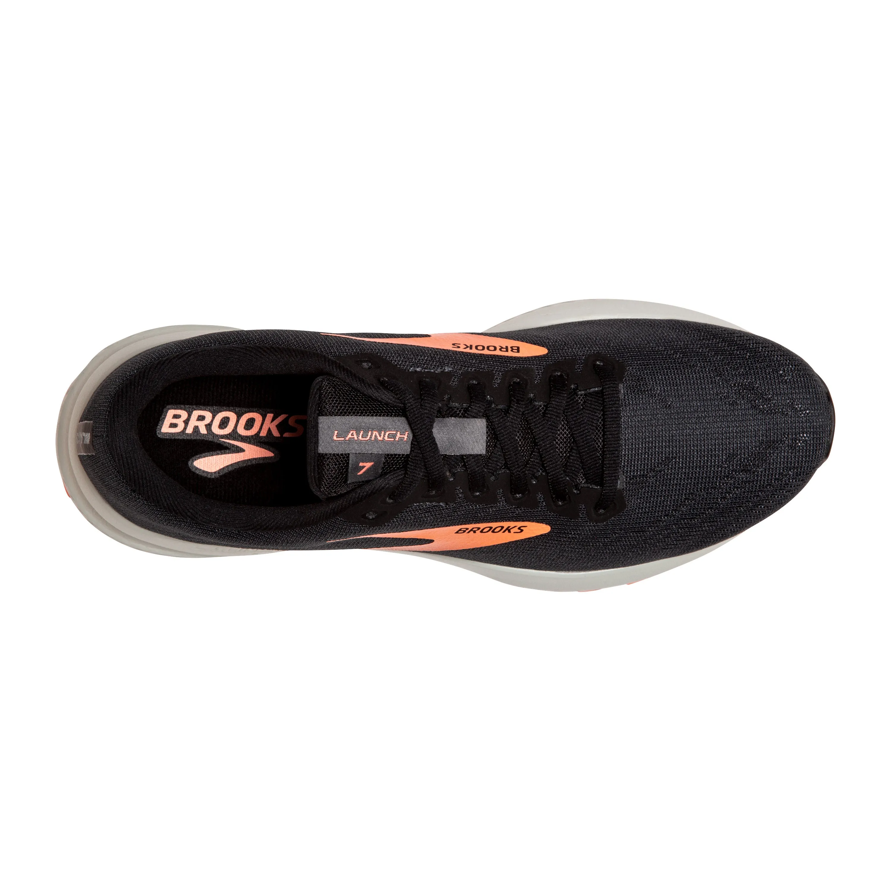 'Brooks' Women's Launch 7 - Black / Cantaloupe