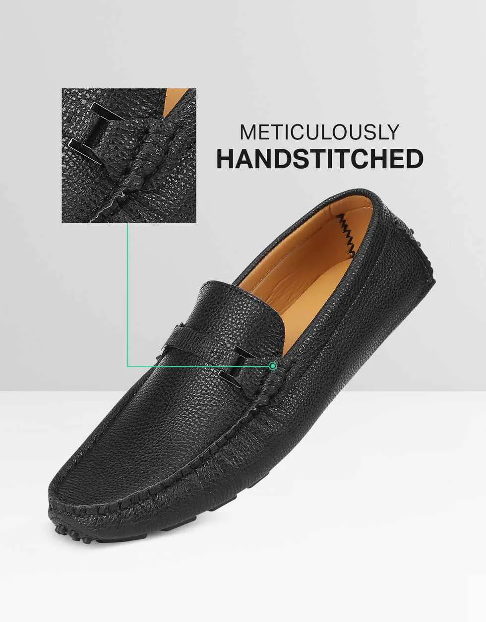 Buckle Tread Casual Loafers