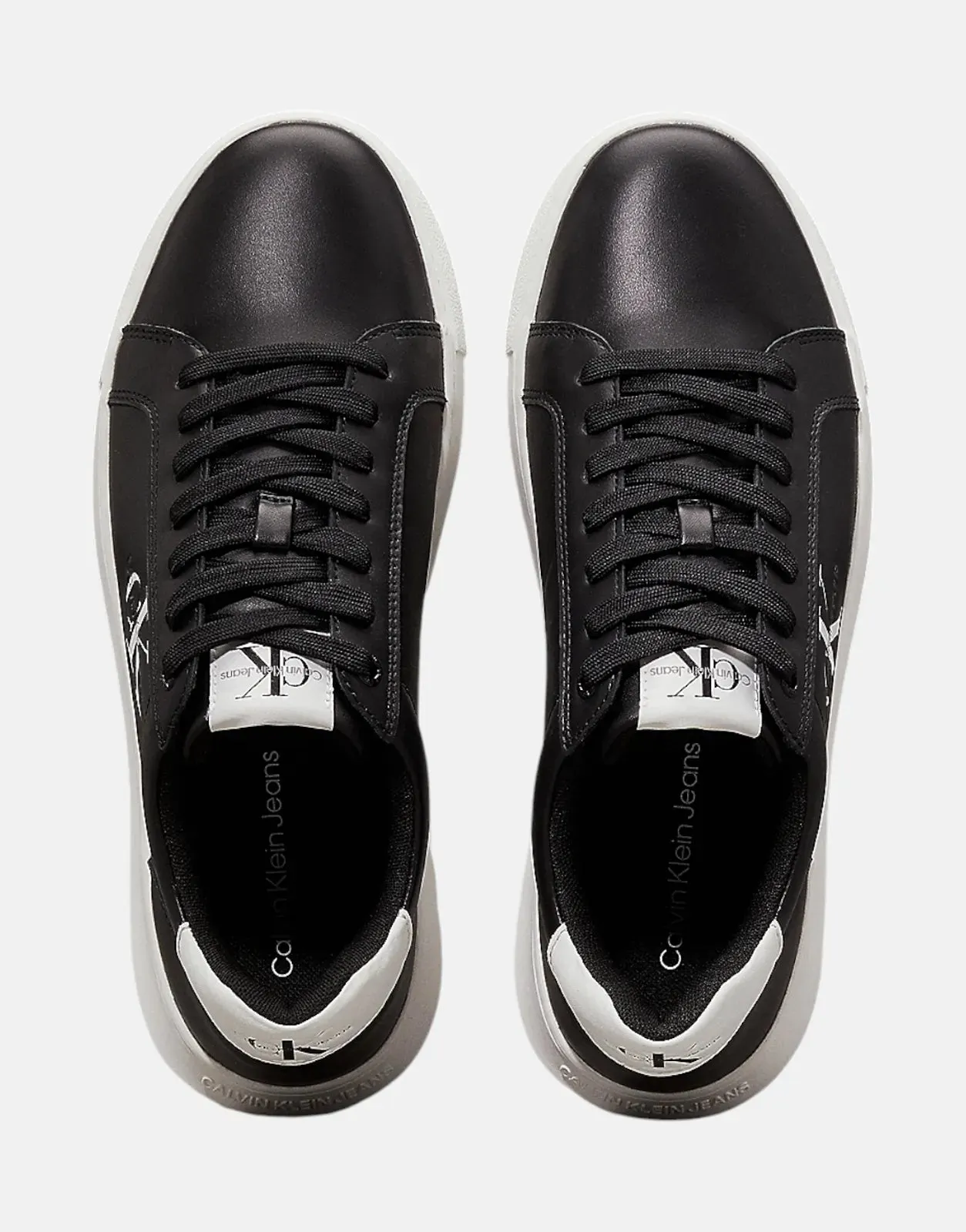 Calvin Klein Chunky Cupsole Monologo BW Sneakers