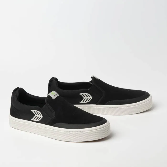 CARIUMA SLIP-ON Skate Pro Black Ivory Women's