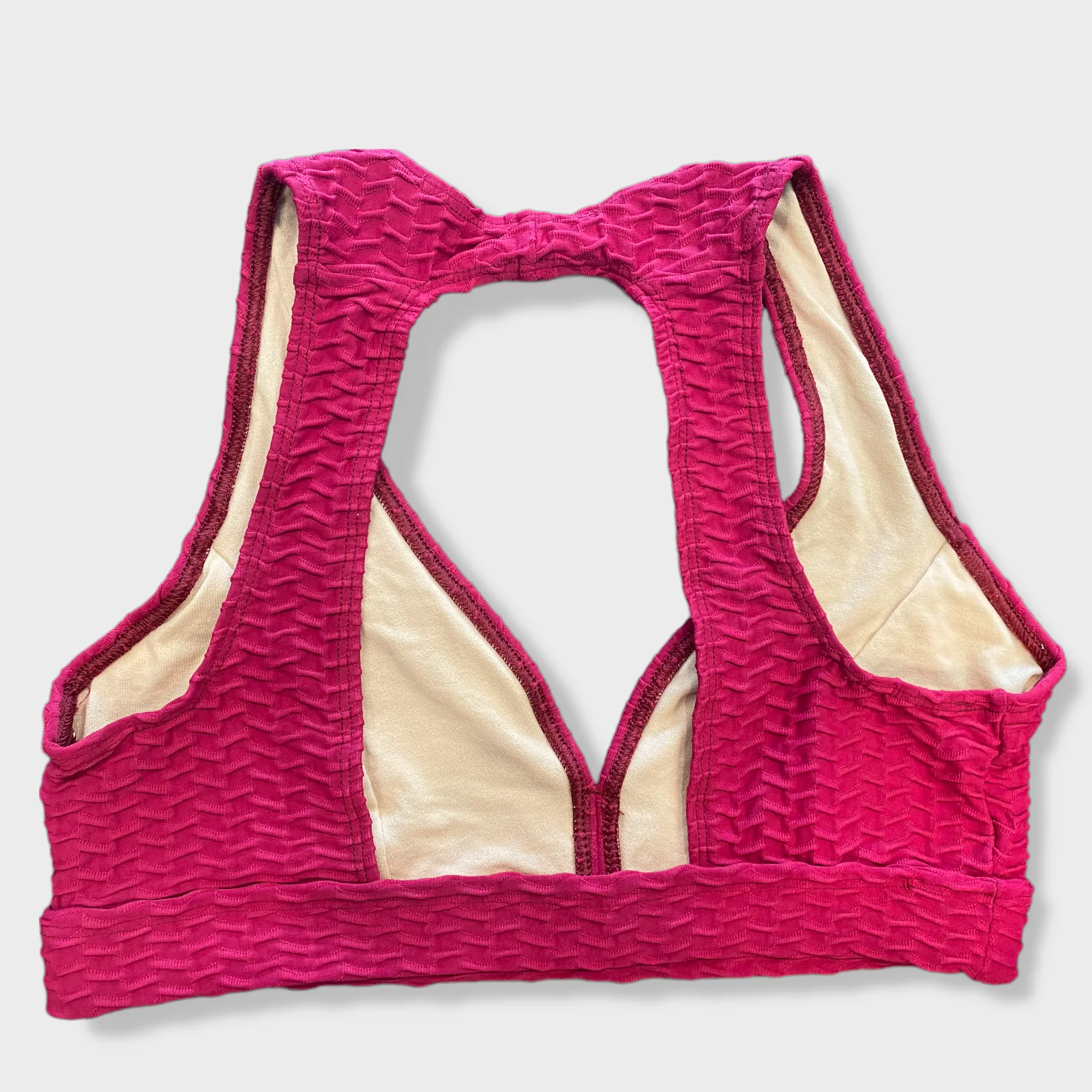 Cherry Top Love Sport Bra