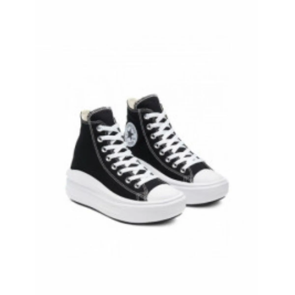 Children’s Casual Trainers Converse CTAS MOVE HI 568497C Black