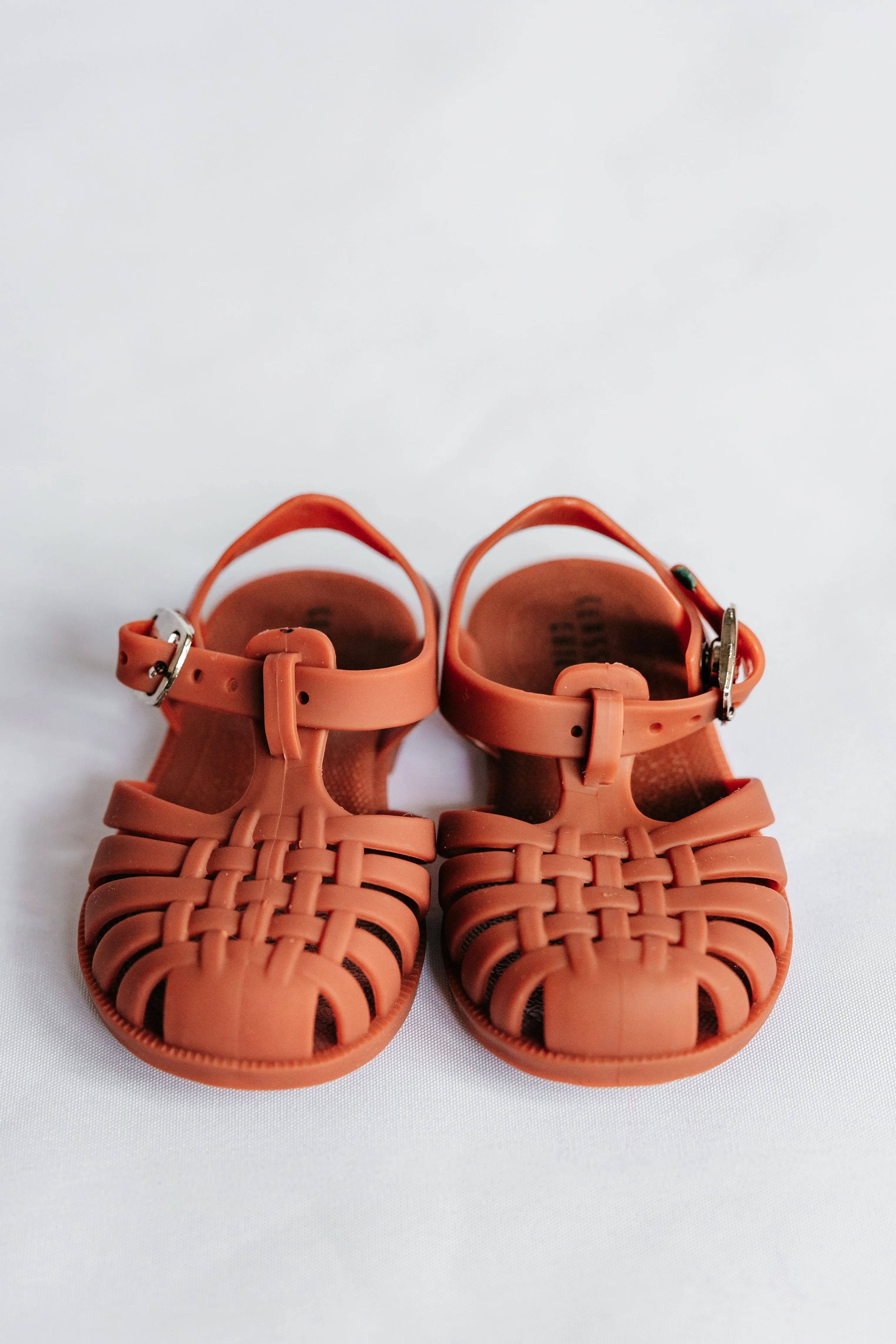 Classical Jelly Sandals Rust