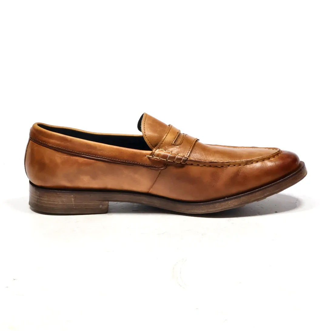 Cole Haan Loafers Leather Brown Colour For Men