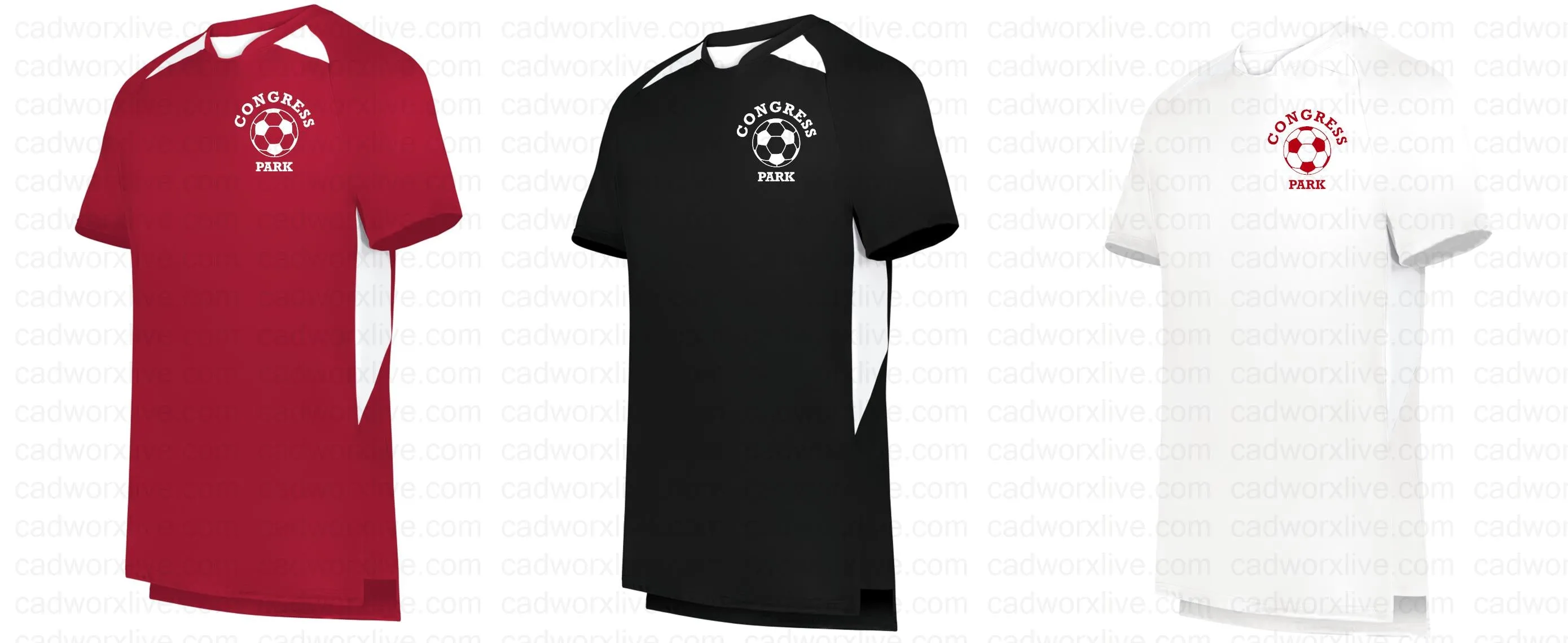 Congress Park Competitive Jersey With Logo