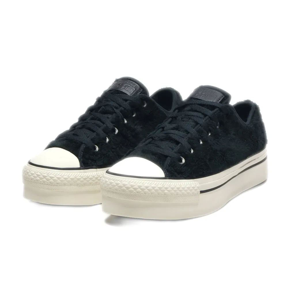 Converse Chuk Tylor Low-Top Sneakers Leather Black Colour For Women