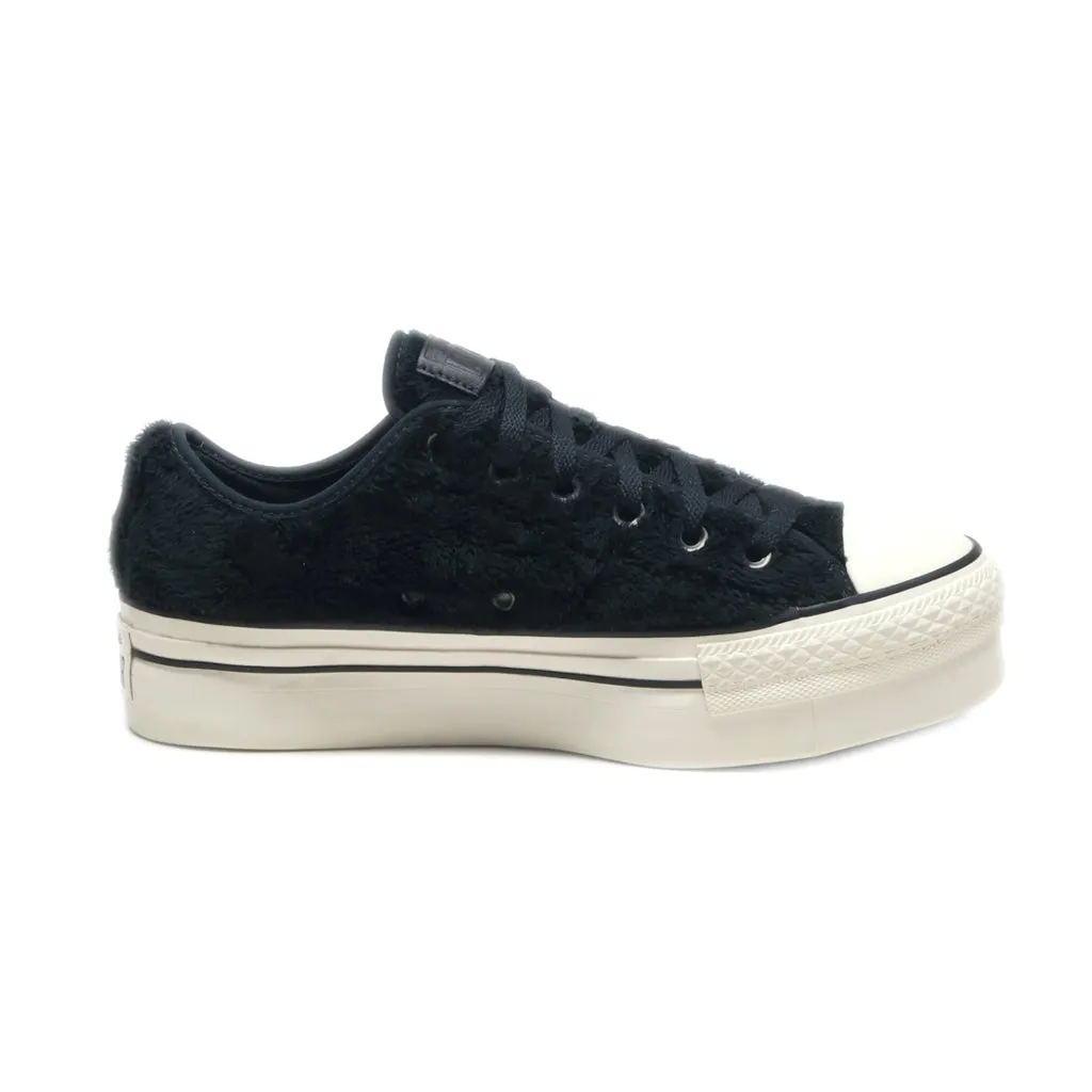 Converse Chuk Tylor Low-Top Sneakers Leather Black Colour For Women