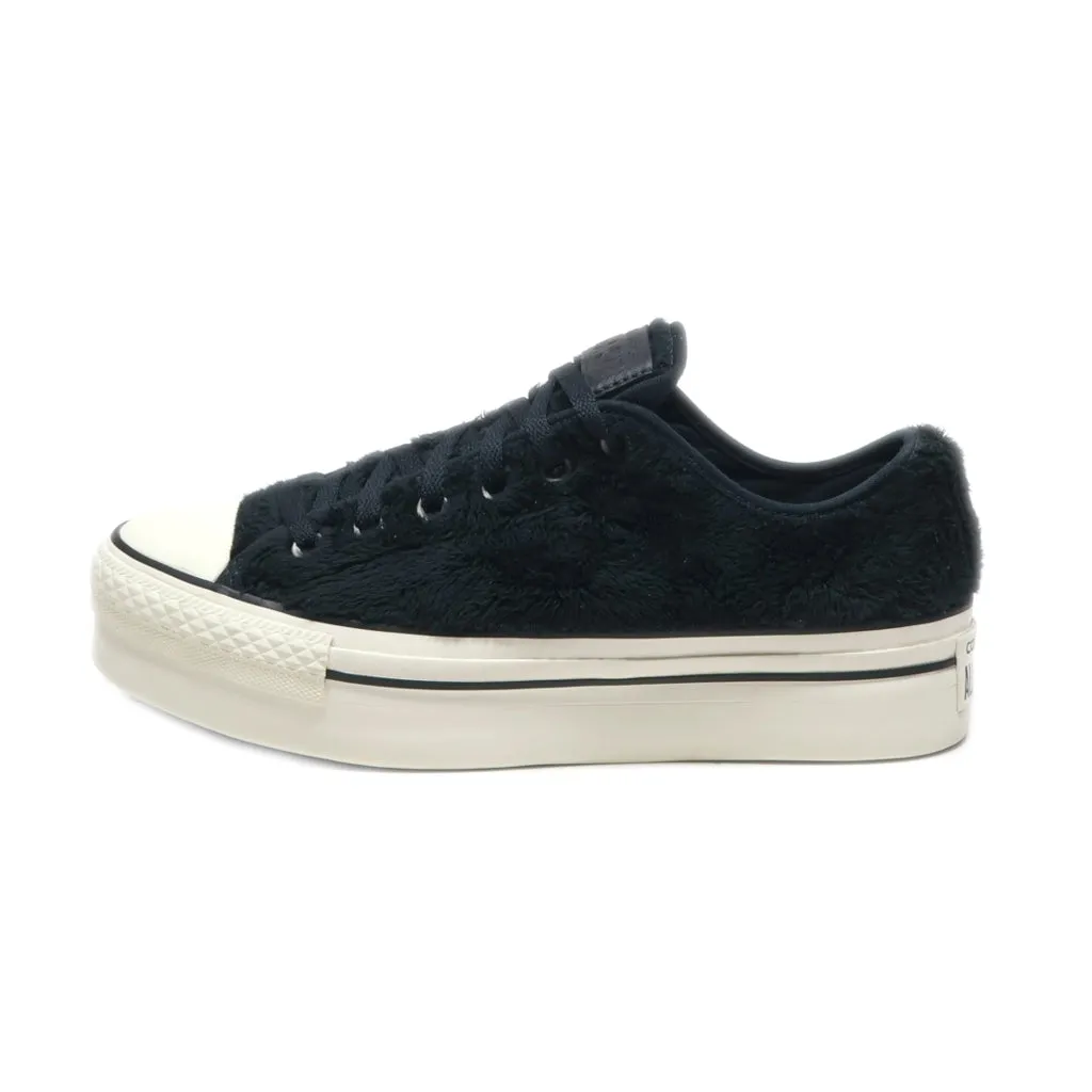 Converse Chuk Tylor Low-Top Sneakers Leather Black Colour For Women