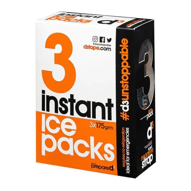 D3 Instant Ice Packs