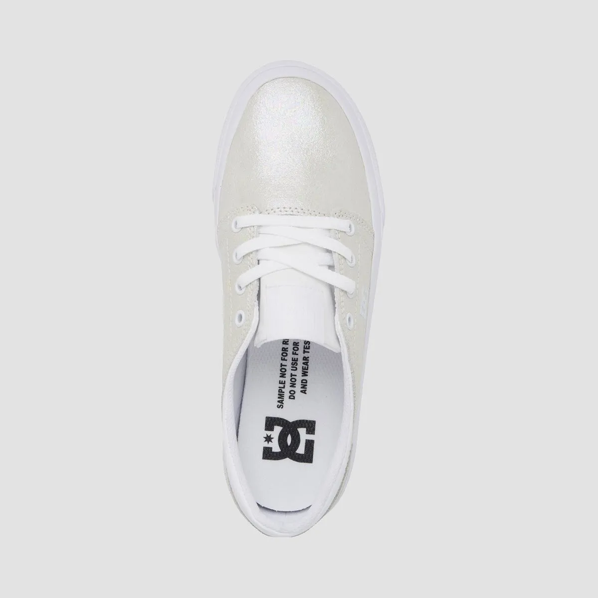 DC Trase Shoes - White/White - Womens