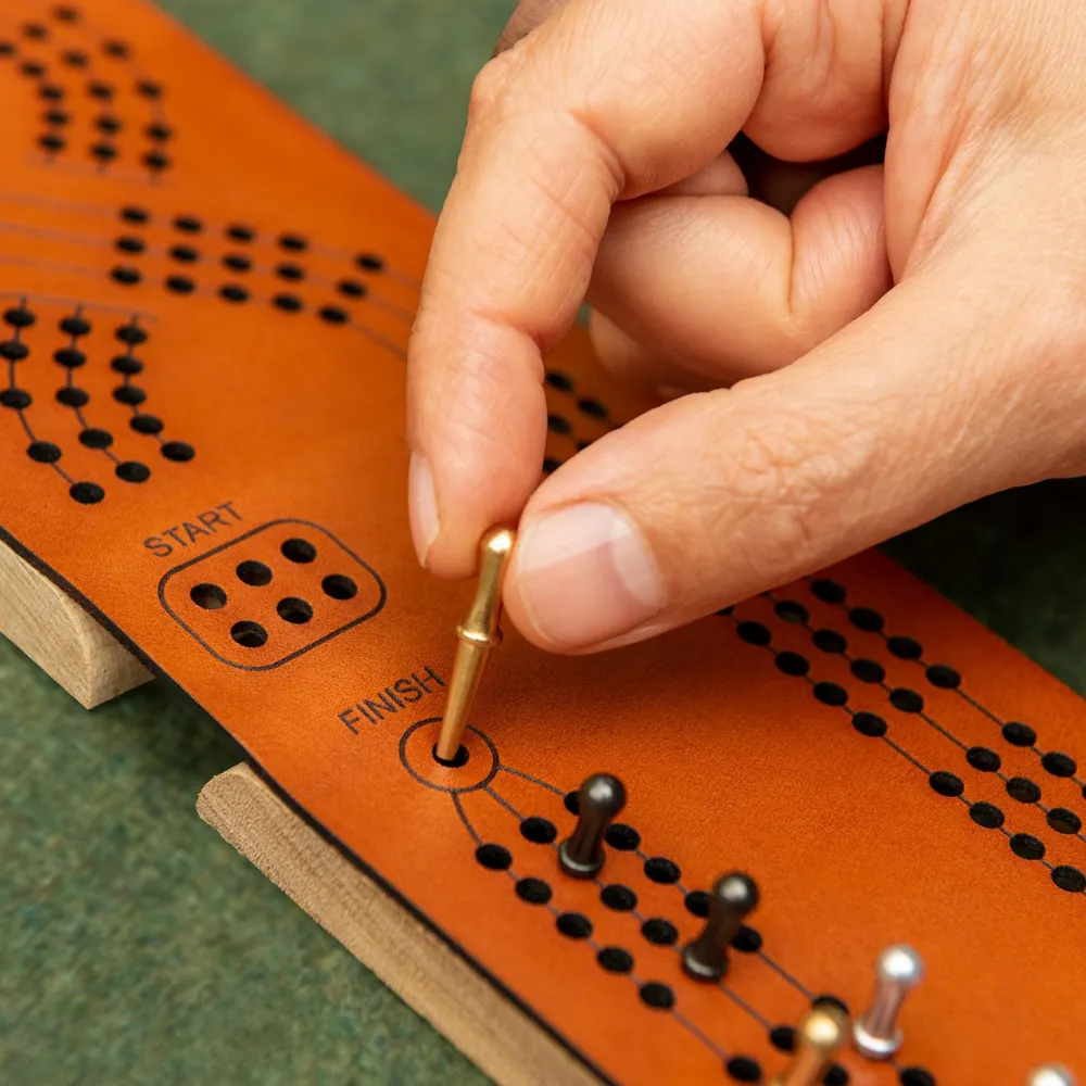 Deluxe Travel Cribbage Board