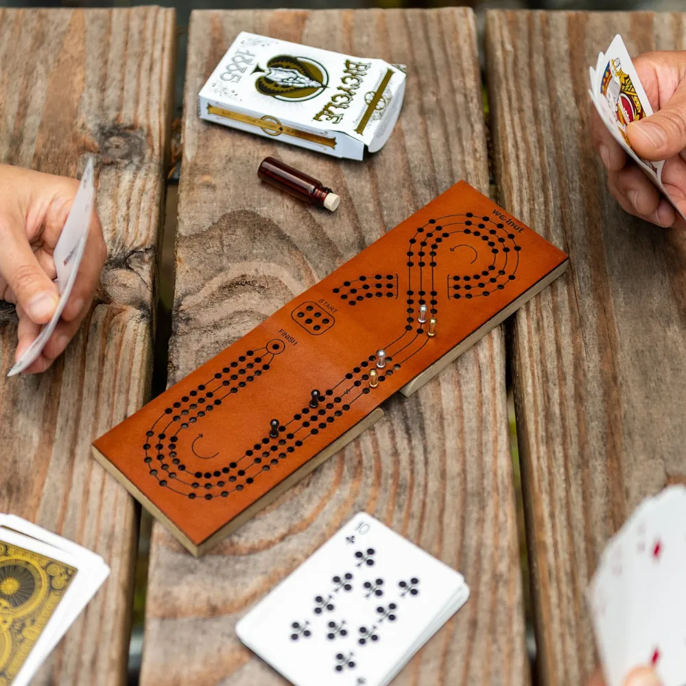 Deluxe Travel Cribbage Board