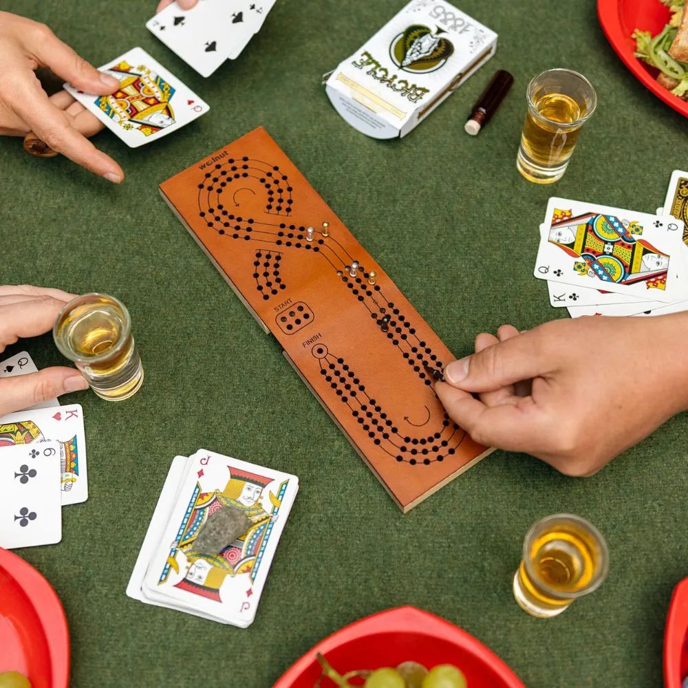 Deluxe Travel Cribbage Board