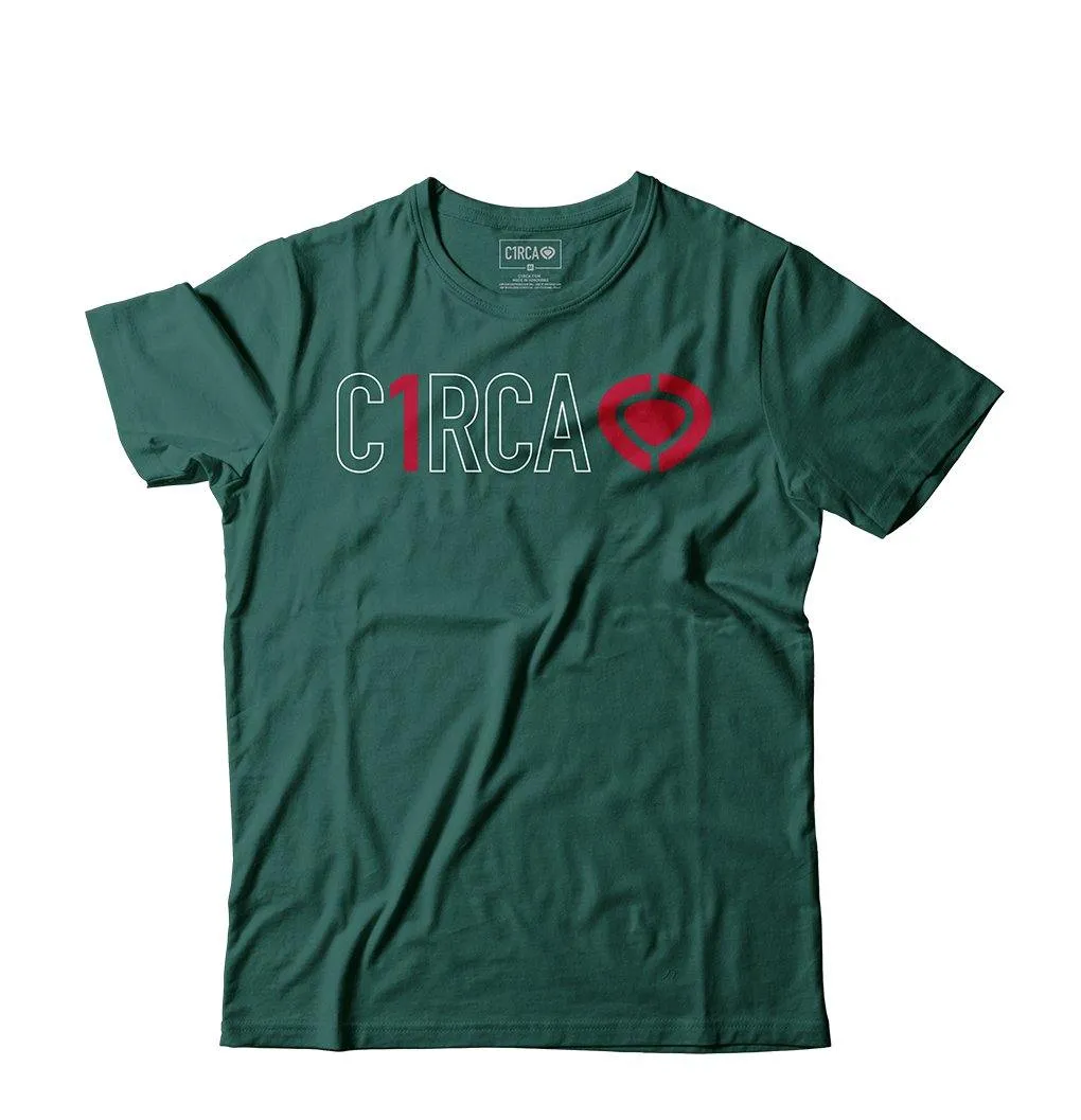 DIN ICON TRACK T-Shirt - Forest Green