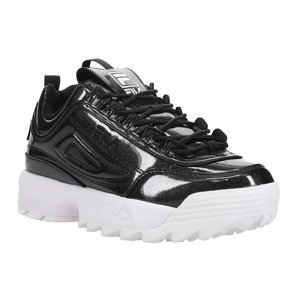 Disruptor II Shine Metallic Lace Up Sneakers