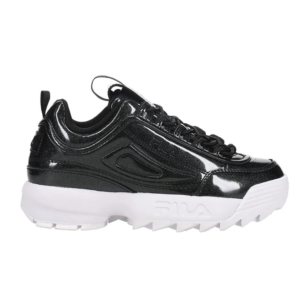 Disruptor II Shine Metallic Lace Up Sneakers