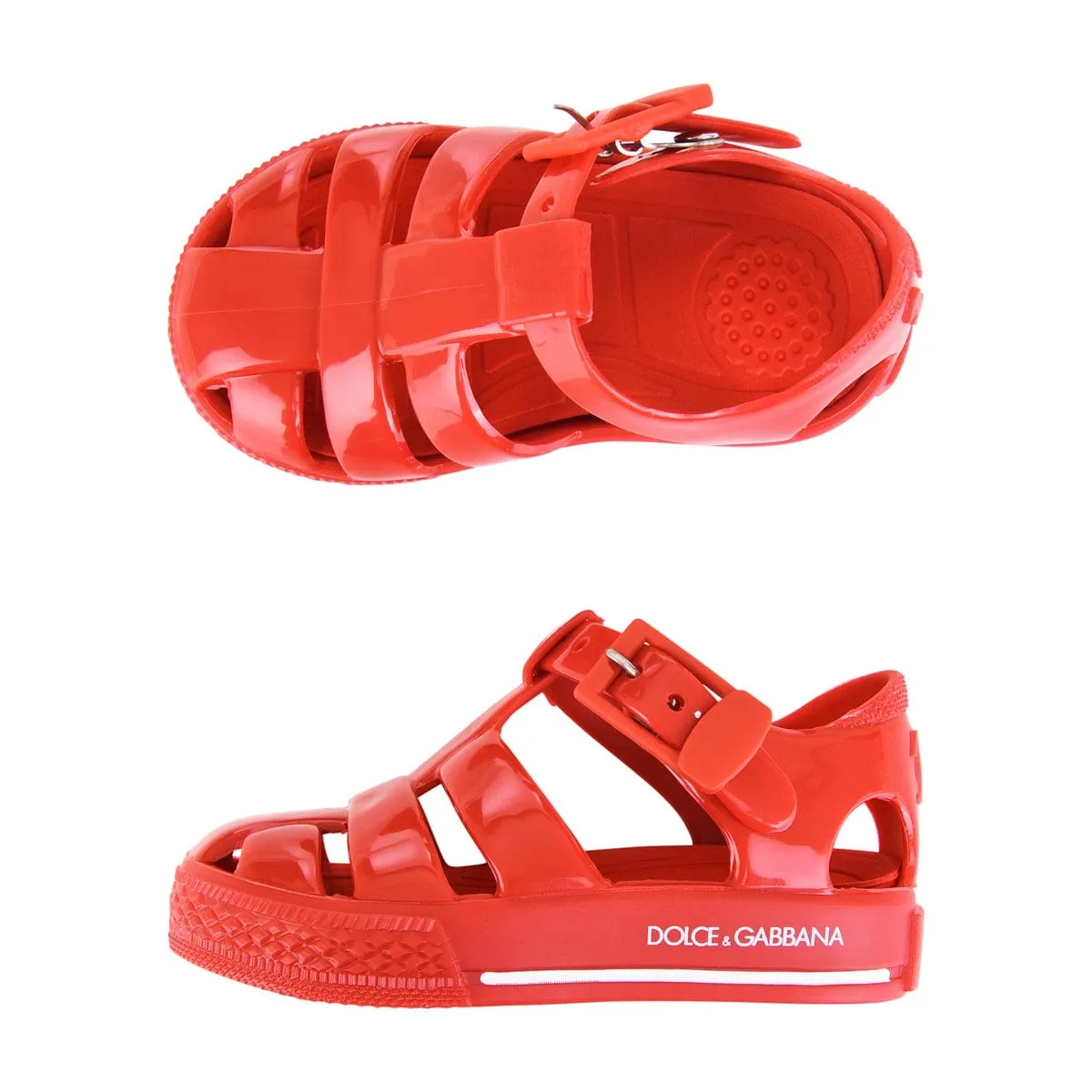 Dolce & Gabbana  Branded Jelly Sandals