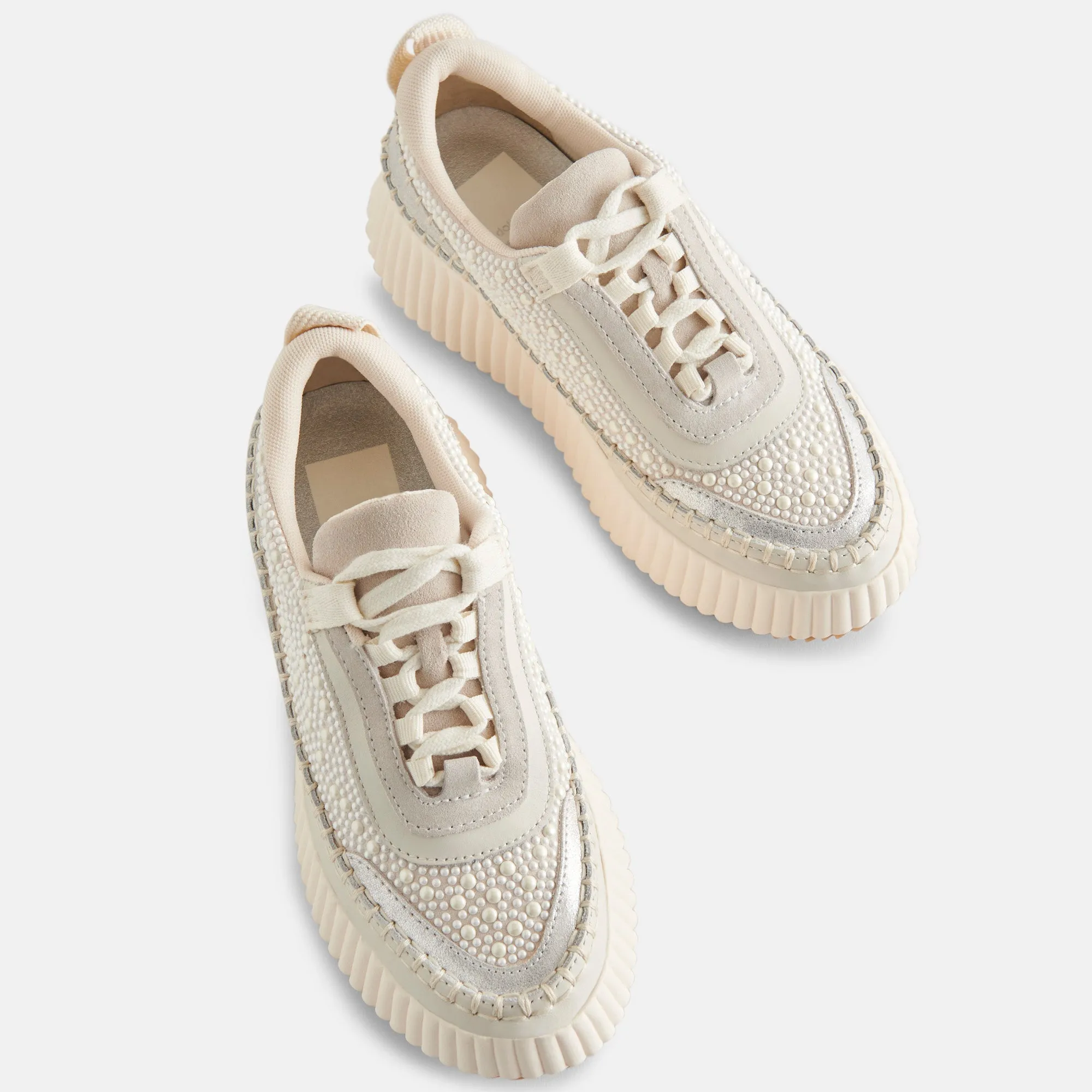 DOLEN PEARL SNEAKERS VANILLA PEARLS